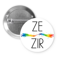 My Pronouns Are - Many to Choose From - 1.5 Inch Button Pin