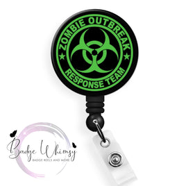 Zombie Outbreak Response Team - Pin, Magnet or Badge Holder